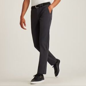 Bonobos Mens Highland Tour Golf Performance Pant Tailored Fit EUC Gray 38×30